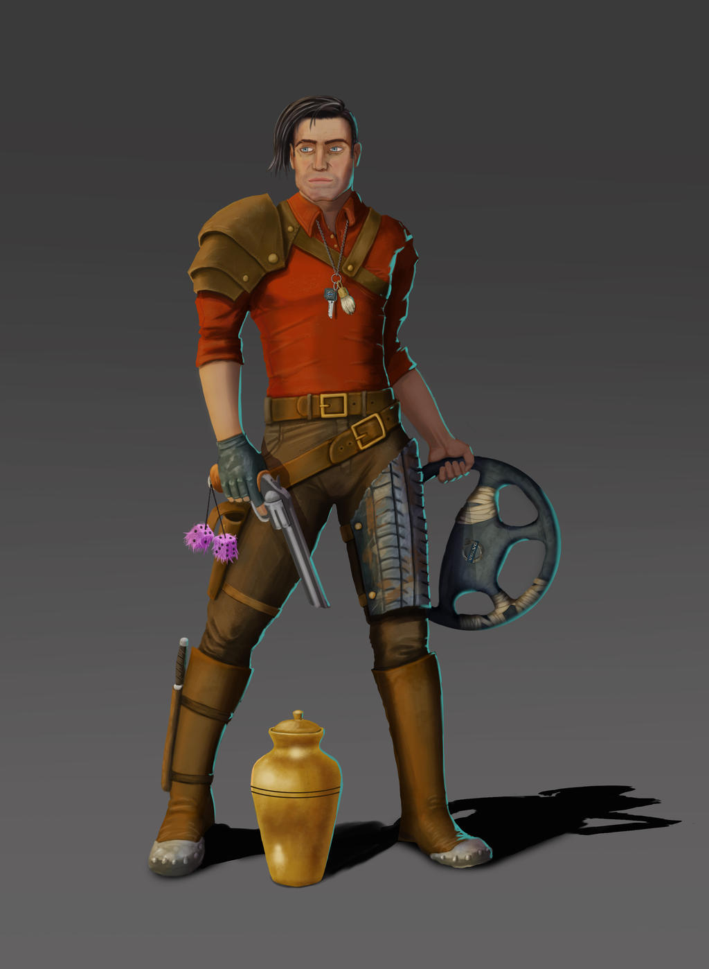 John Rost Main character in RPG Mad Knak by BigToothfairy on DeviantArt