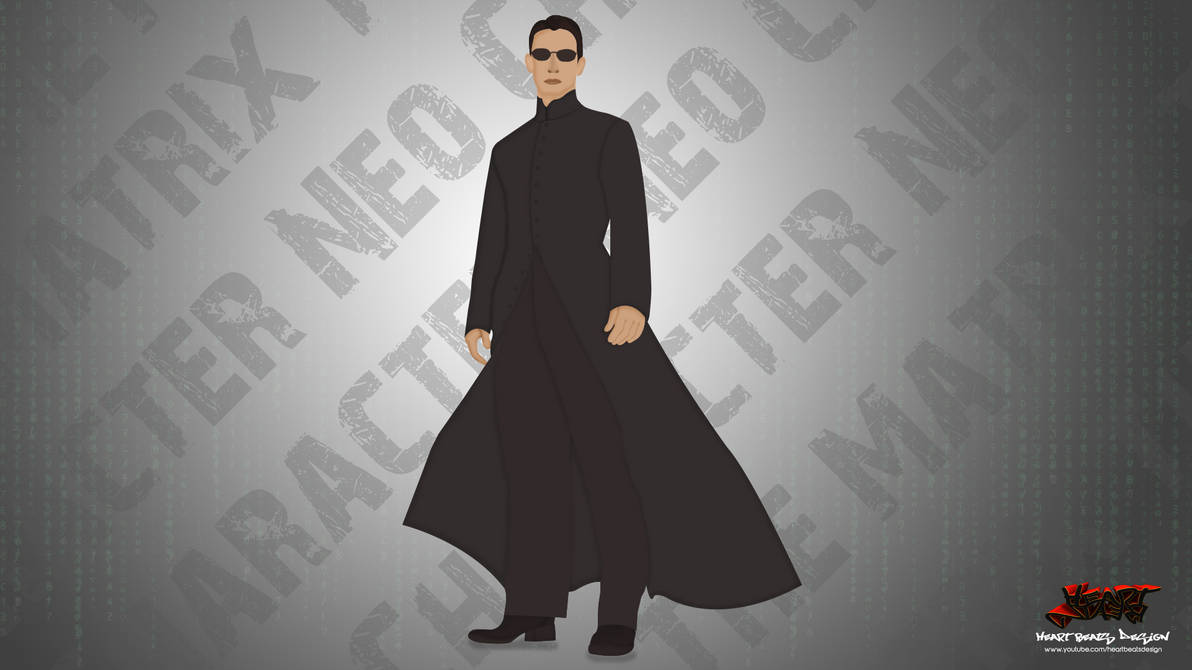 Wallpaper: The Matrix Cartoon by HeartBeatsDesign on DeviantArt