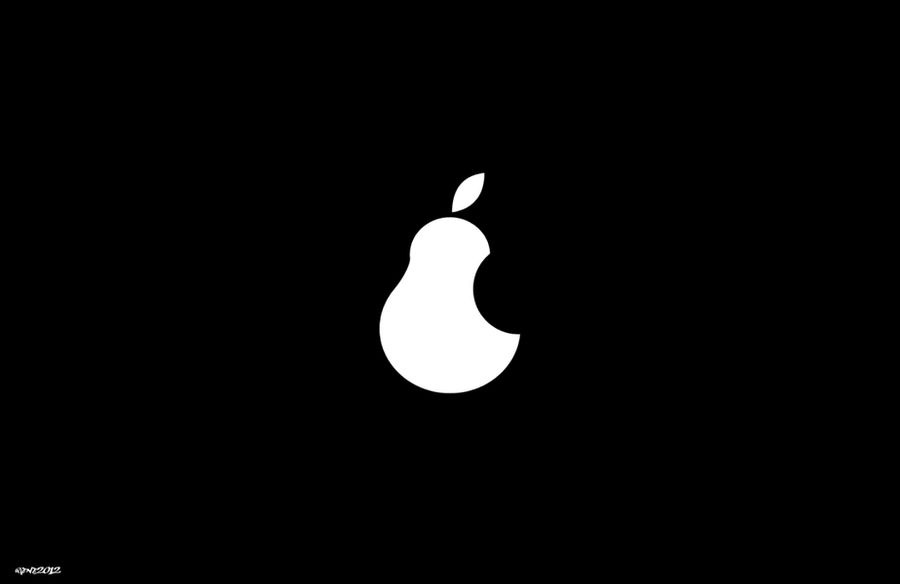 Pear  - Apple Logo Vector