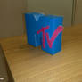 MTV - Papercraft Logo