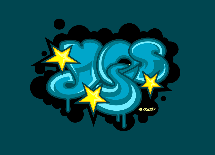 Yes (band) - Graffiti Logo by elclon on DeviantArt