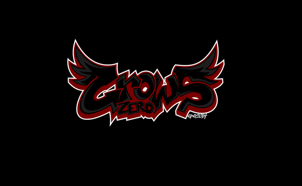 Crows Zero - Graffiti Logo by elclon on DeviantArt