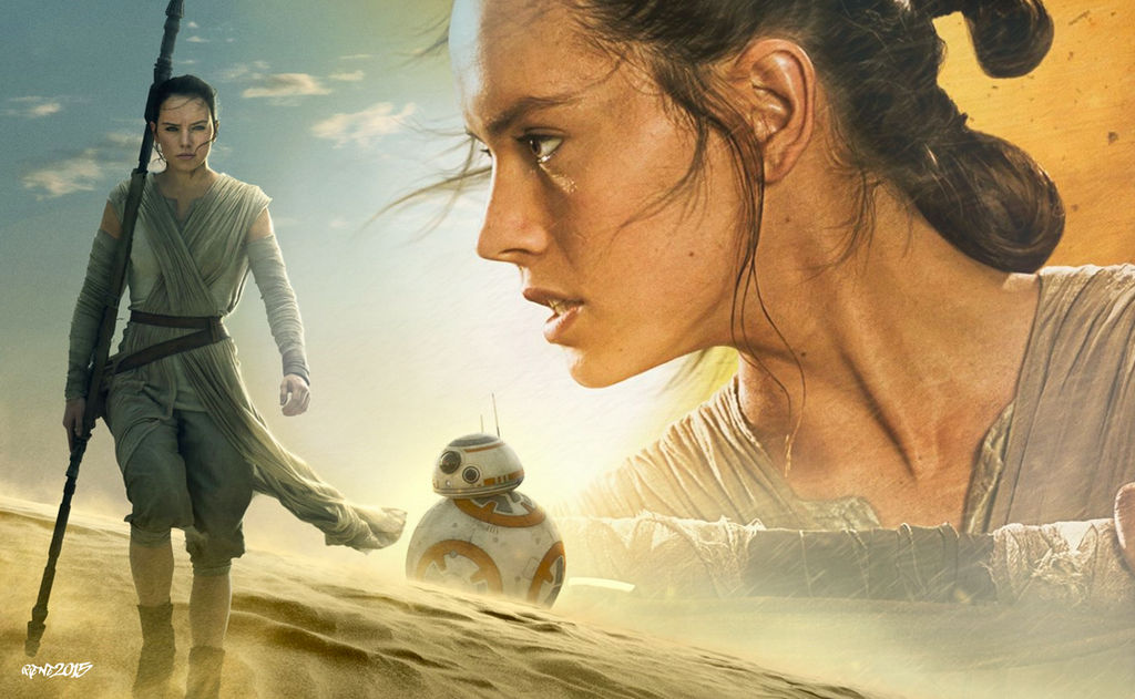 Force Awakens Rey Vision Star Wars : The Force Awakens - Rey by elclon on DeviantArt