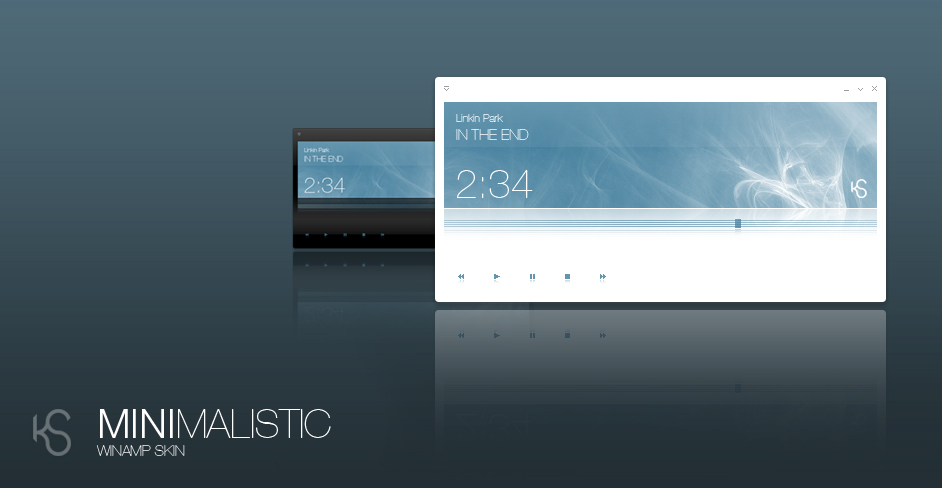 Minimalistic - Winamp skin