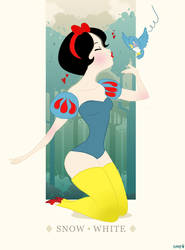 Snow White Pin Up