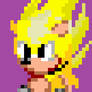 Custom Super Sonic Sprite