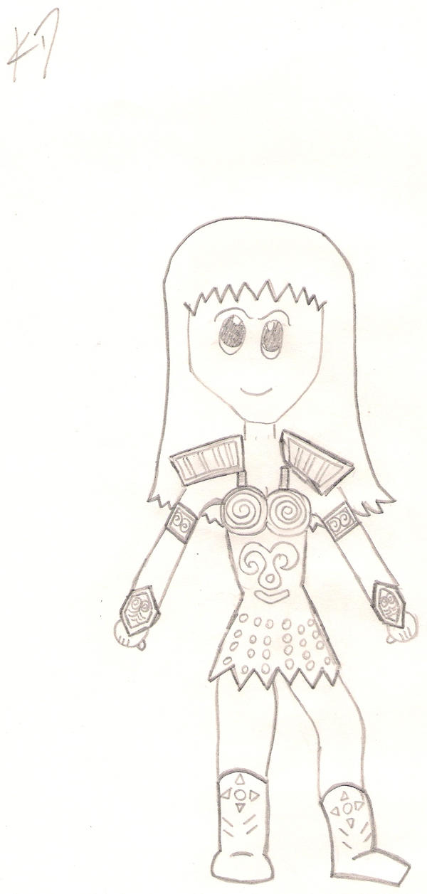 Xena Warrior Princess Chibi