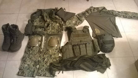 My Airsoft Loadout AOR2
