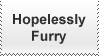 Hopelessly Furry Stamp