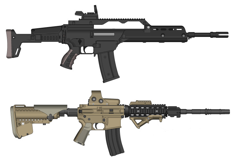 HB: Assault Rifles by KillerWhut on DeviantArt