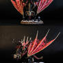 Warhammer Vampire lord on Zombie dragon painted