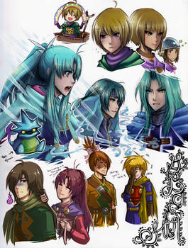 Golden Sun artdump