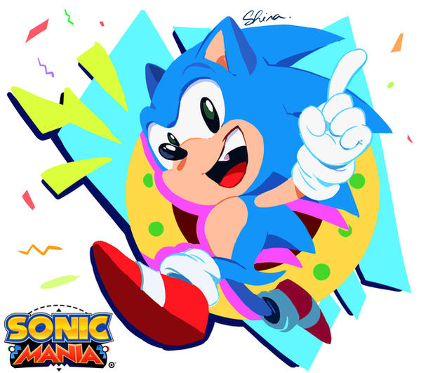 Twitter - Sonic Mania fan-art