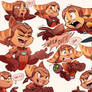 Ratchet and Clank sketches 3