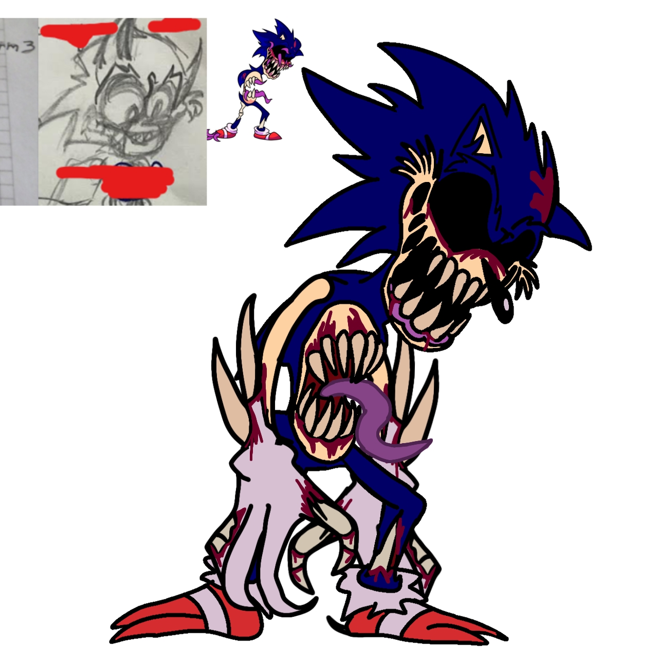 (Wip) Triple Trouble old remake by arrr23ad on DeviantArt
