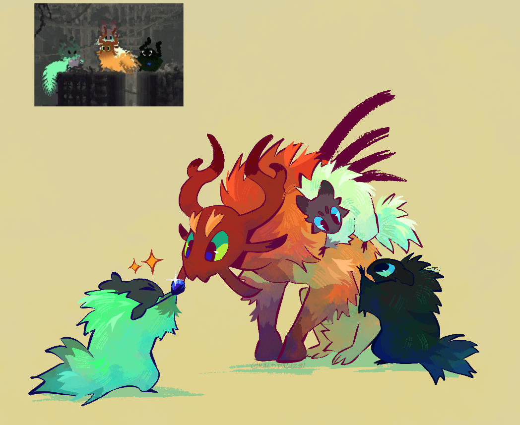 Doubt Creature Dubious little creatures by RedPandaAnimations on DeviantArt