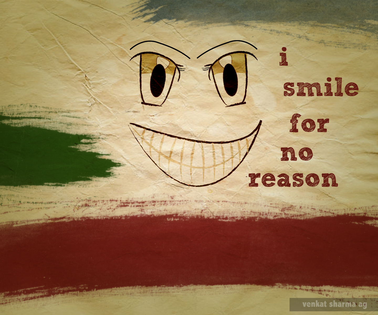 Smile For No Reason Wallpaper