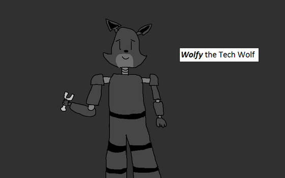 Wolfy the Tech Wolf