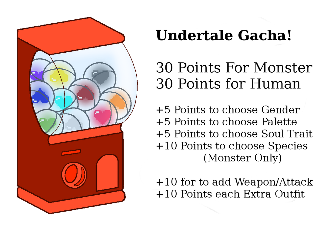 (CLOSED) Undertale Gacha by iRPs