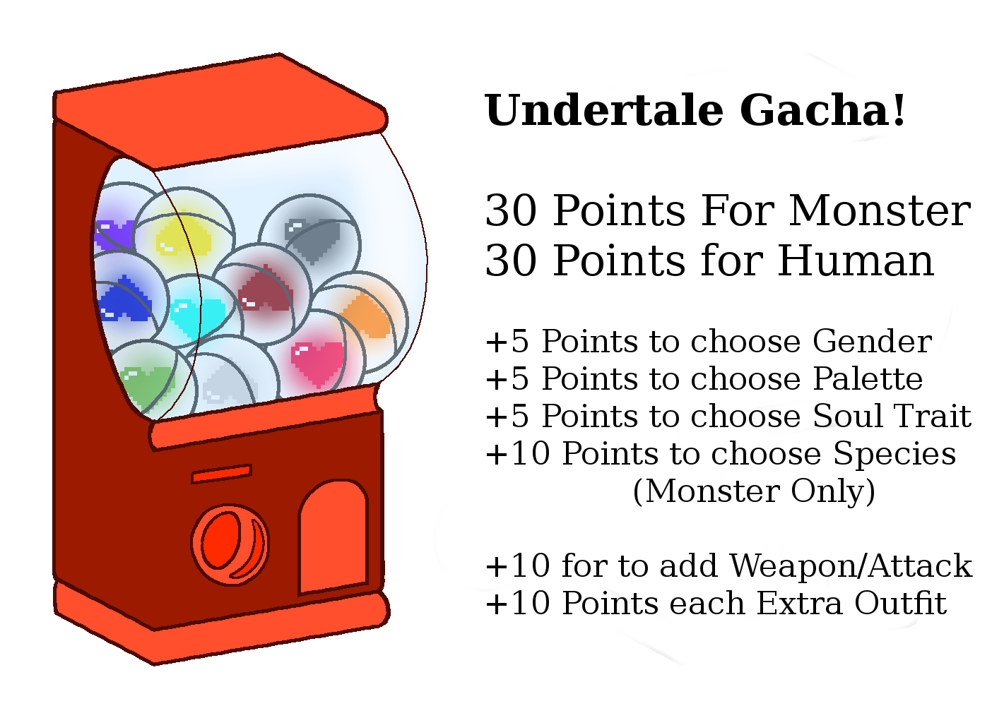 (CLOSED) Undertale Gacha by iRPs