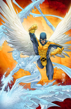 Xmen First Class Angel+Iceman