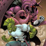 The Savage Dragon and The Glyph Teamup