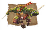 TMNT Raphael by AlonsoEspinoza