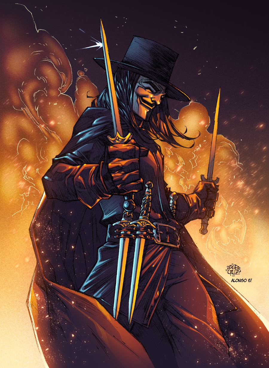 V for Vendetta by AlonsoEspinoza on DeviantArt