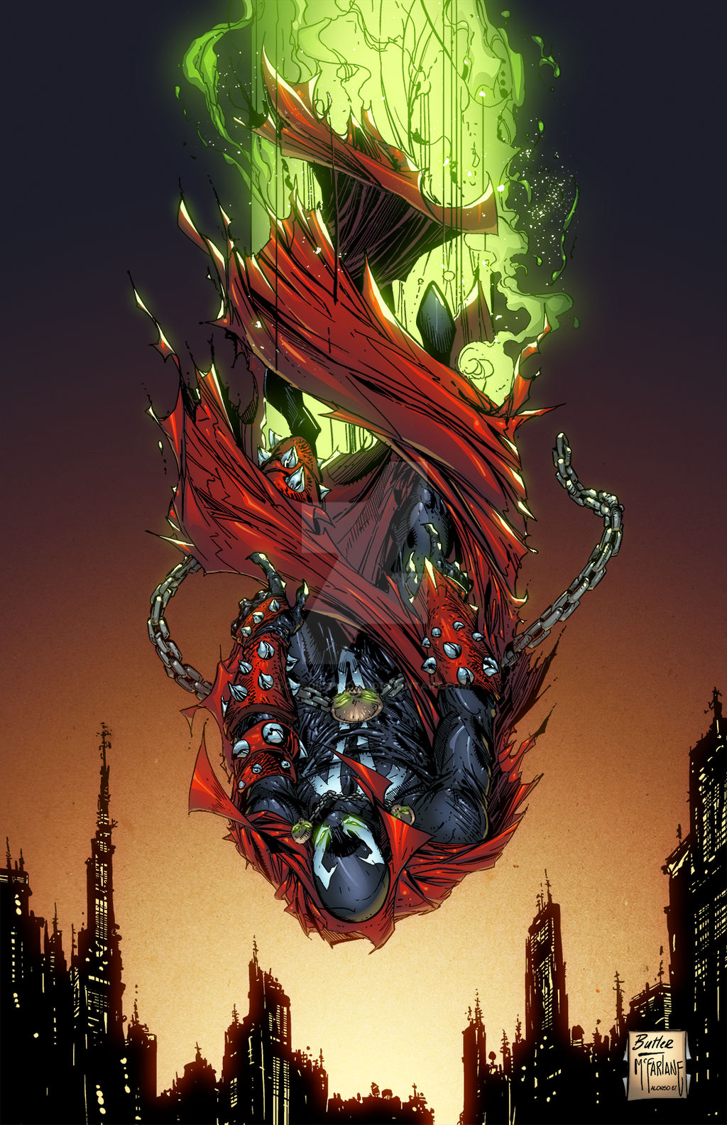Spawn 267 cover (Color practice) by AlonsoEspinoza on DeviantArt