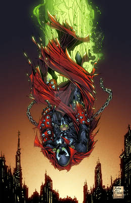 Spawn 267 cover (Color practice)