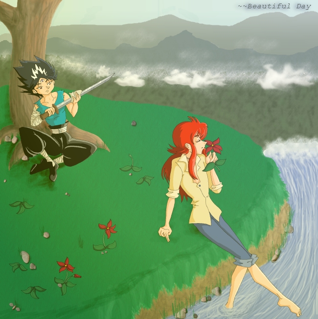 Kurama + Hiei's Beautiful Day