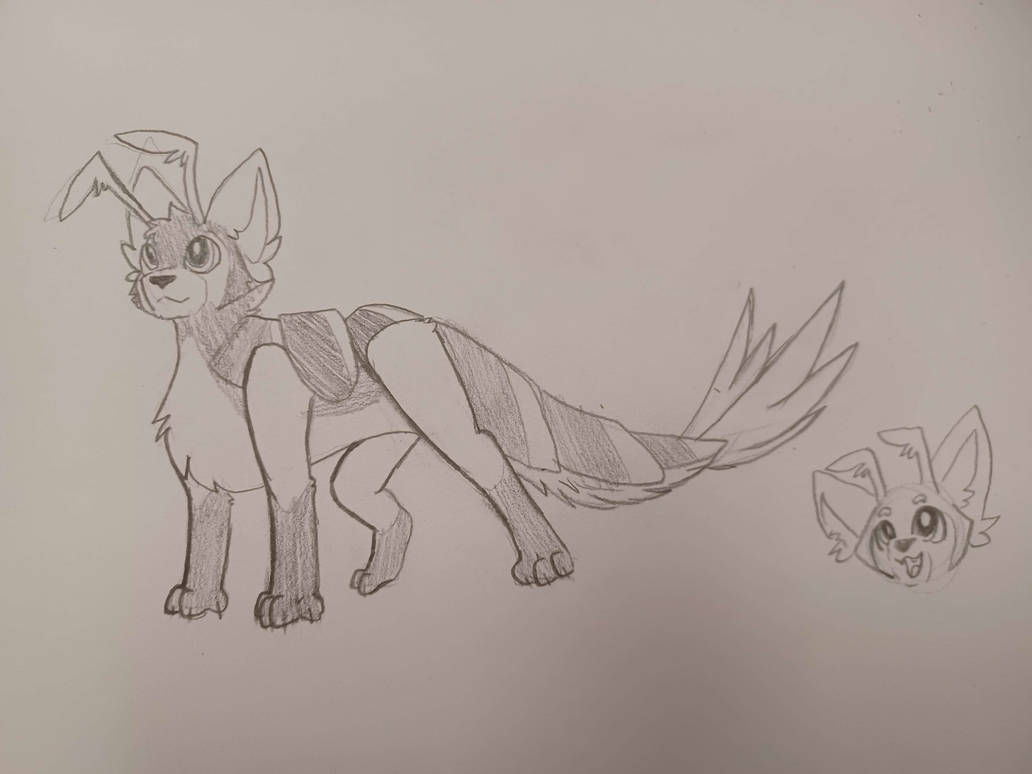 Rust as a fluffy shrimp by Aspen368 on DeviantArt