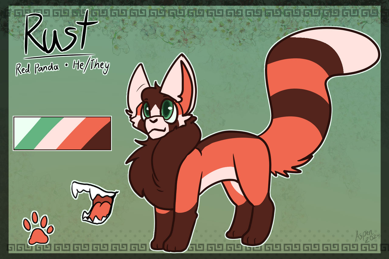 Rust Drawing Ref Rust Ref by Aspen-Animations on DeviantArt