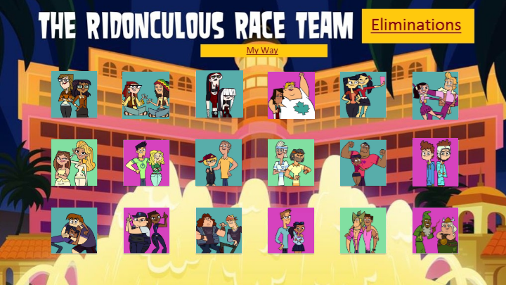 Total Drama Presents:The Ridonculous Race Season 2 by Ligui135 on DeviantArt