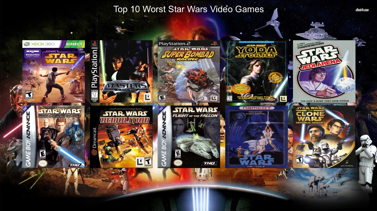 Ranking the Best Star Wars Video Games of All Time