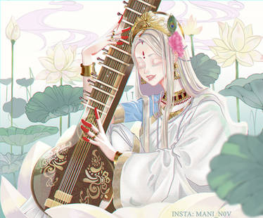 Goddess Saraswati