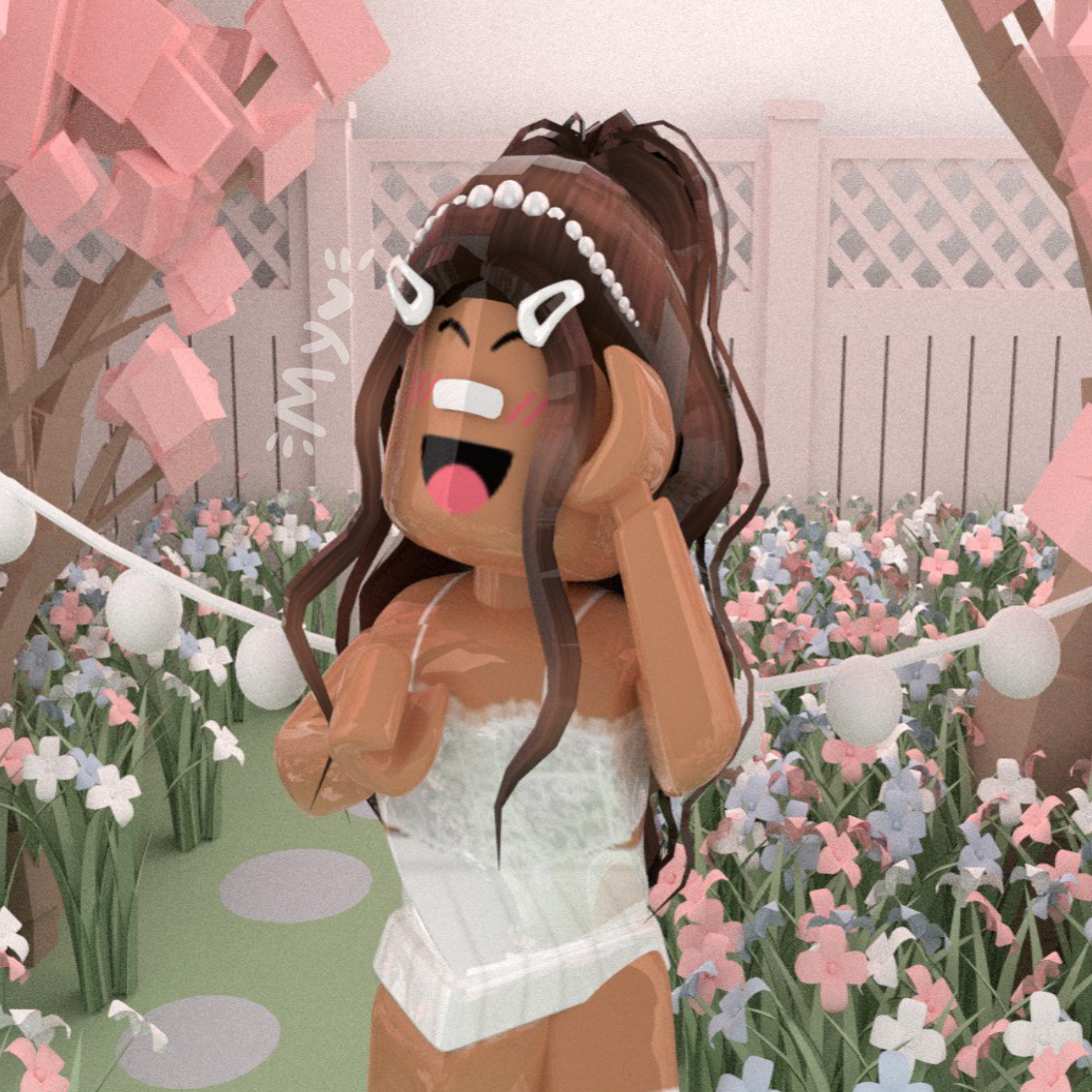 Download Roblox Flower Girl Gfx Wallpaper