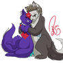 .:Commission - Spickey Cuddle:.