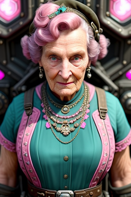 Punk Tech Deviantart Diesel-punk Tech Granny by Shapula on DeviantArt