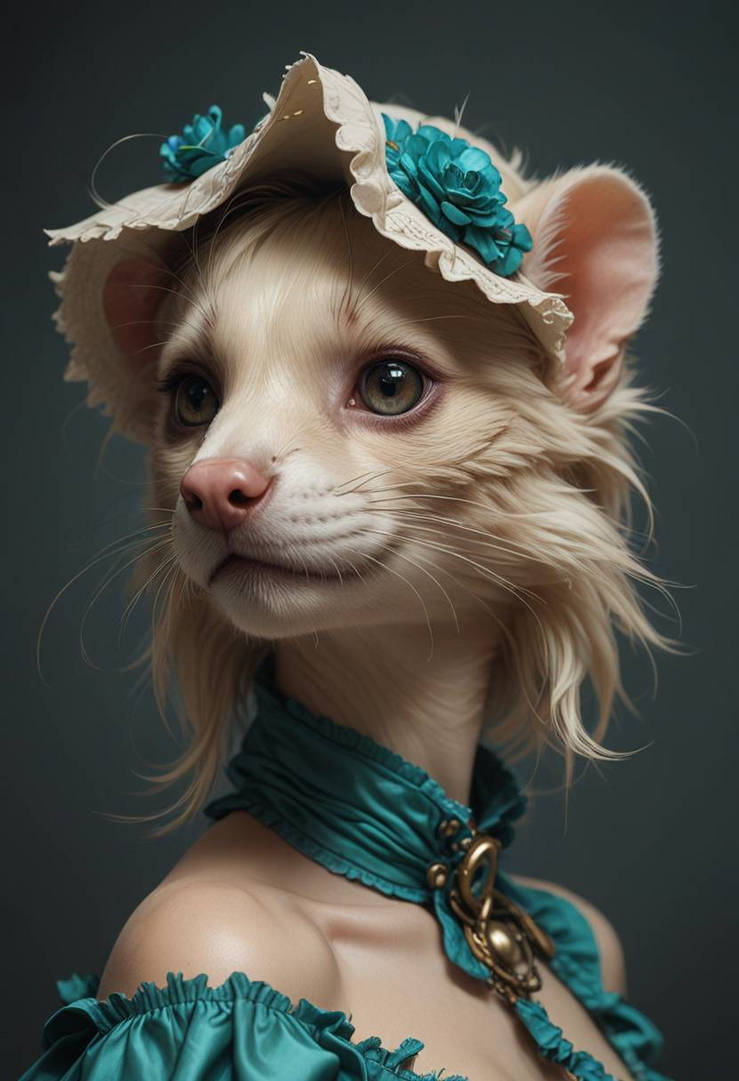 fancy ferret by Shapula on DeviantArt