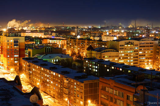 Night Chelyabinsk
