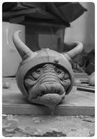 labyrinth goblin sculpture clay fanart