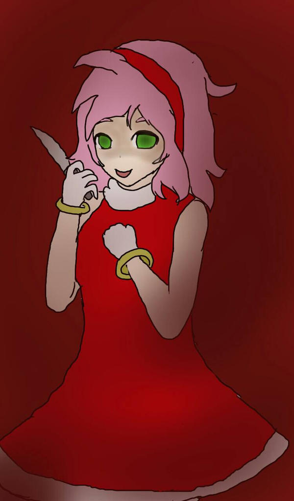 human yandere   amy rose