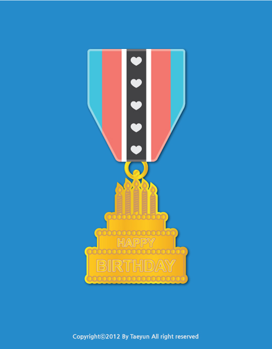 BIRTHDAY MEDAL