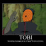 Tobi is a good criminal...