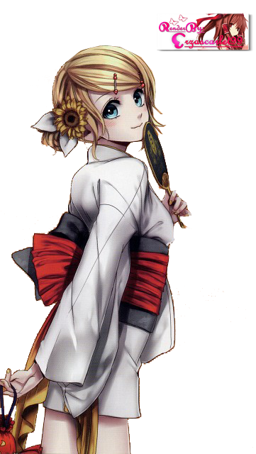 Kagamine Rin Render by erzascarlet99 on DeviantArt