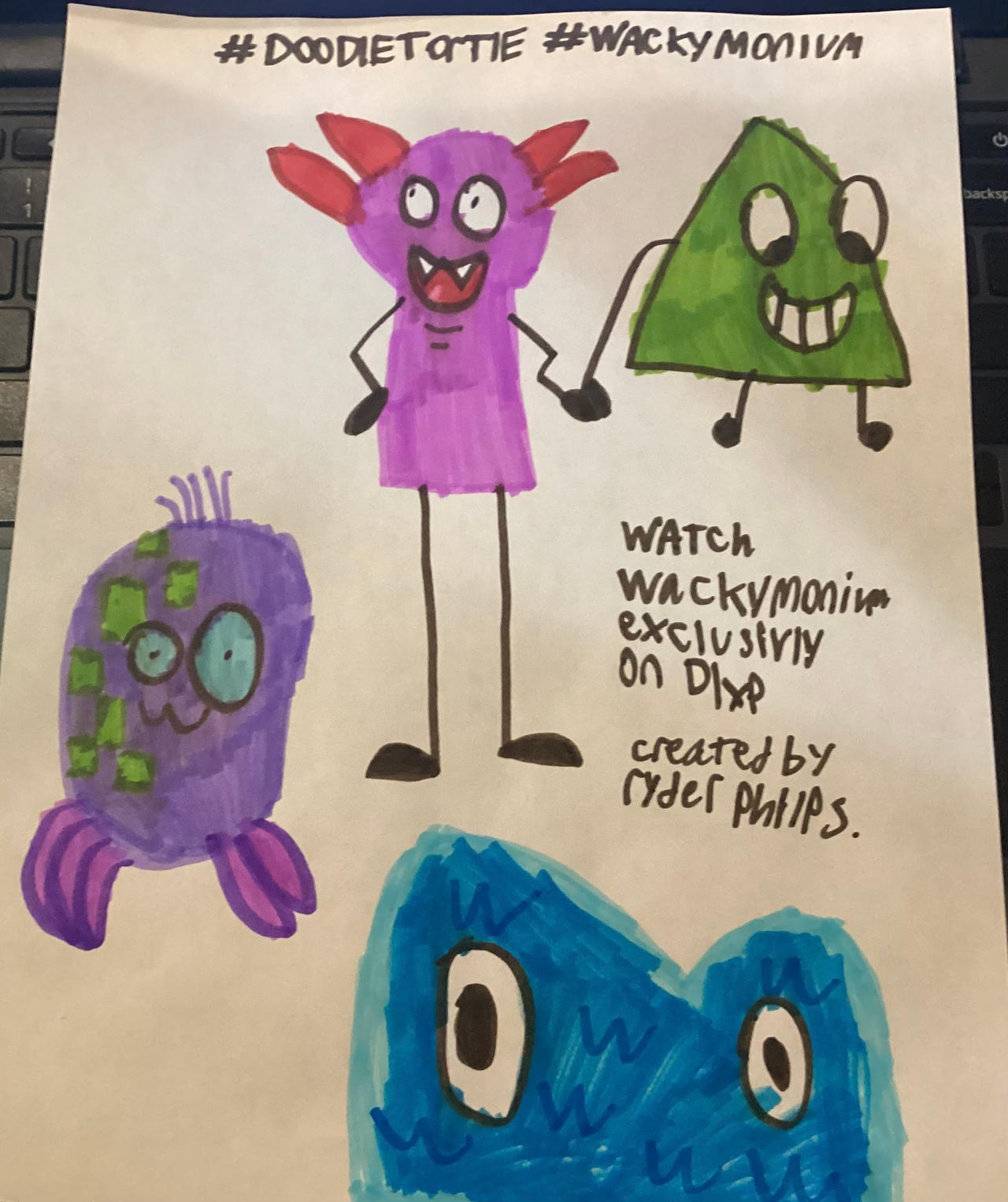 Wackymonium Cast By Glitchloblaws On DeviantArt wackymonium-cast-by-glitchloblaws-on-deviantart