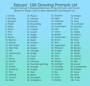 ezpups 100 Prompts List