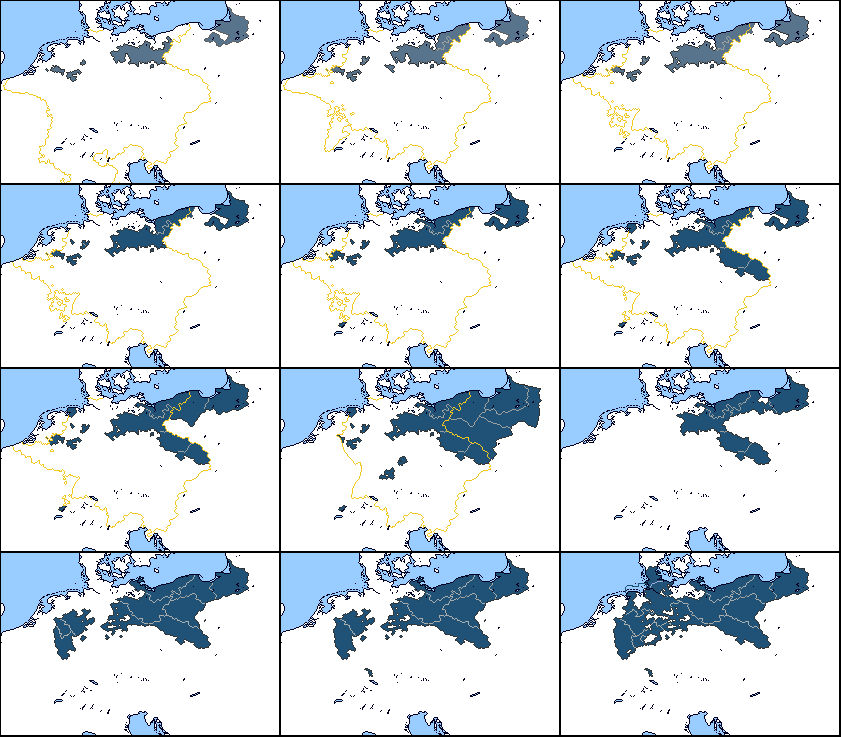 Territorial Evolution of Prussia by Mapboi on DeviantArt