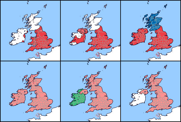 Territorial Evolution of Modern England/Britain by Mapboi on DeviantArt